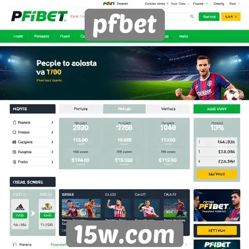 Avaliação das funcionalidades do site pfbet